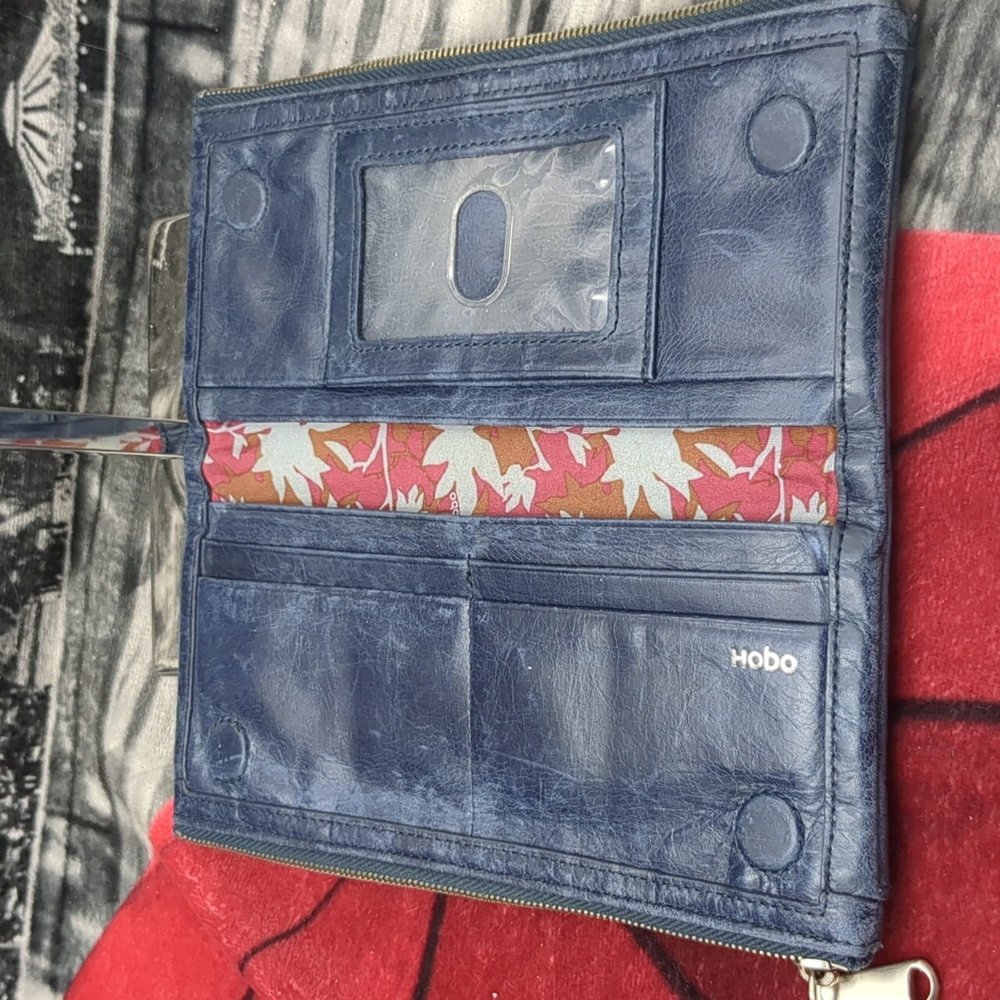HOBO Blue Clutch Wallet - Picture 3 of 8